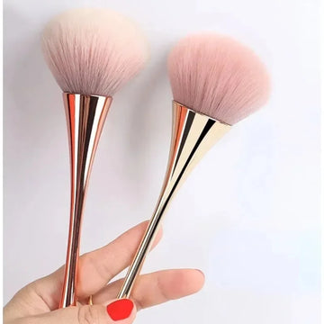 Cosmetic Brush Loose Powder Brush Oversized Highlighting Brush Blush Brush Soft Hair Makeup Fixing Powder Puff Beauty Tools