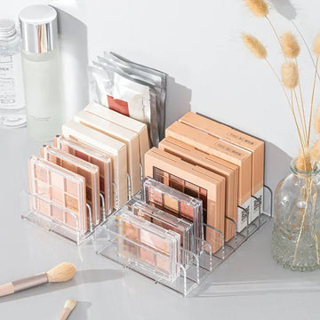 Cosmetics desktop storage box, multi-unit display box, makeup blush, cosmetics shelf compartment, eyeshadow tray storage box