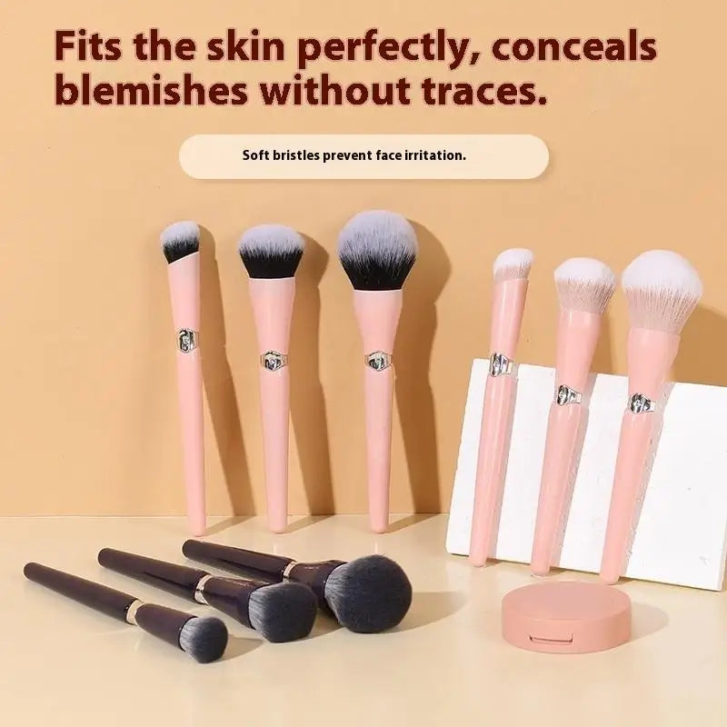 3Pcs Makeup Brush Kit Premium Contour Blusher Brushes Makeup Brush Foundation Concealer Brush Beauty Cosmetics Tools