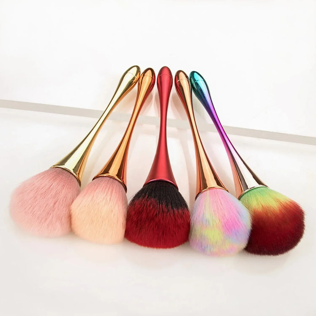 Cosmetic Brush Loose Powder Brush Oversized Highlighting Brush Blush Brush Soft Hair Makeup Fixing Powder Puff Beauty Tools